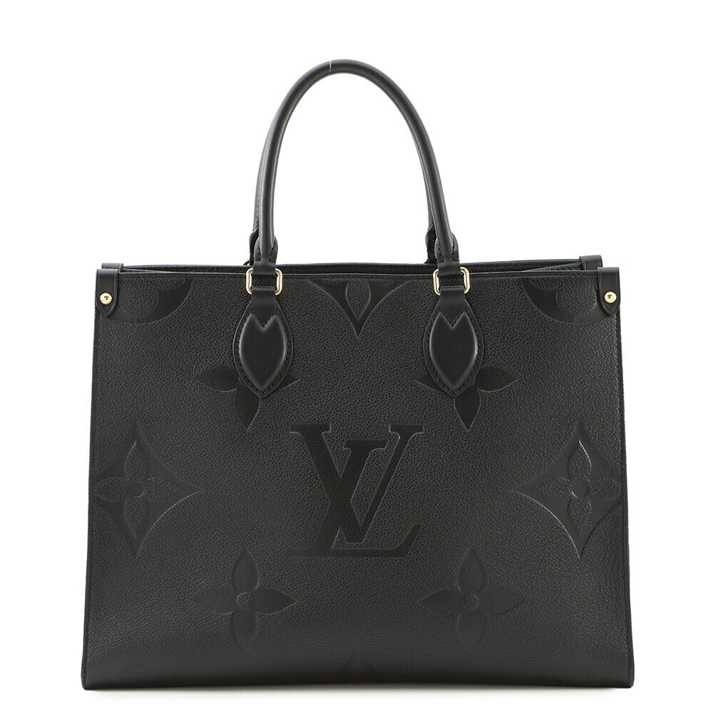 Louis Vuitton Monogram Empreinte OnTheGo Tote Bag Black